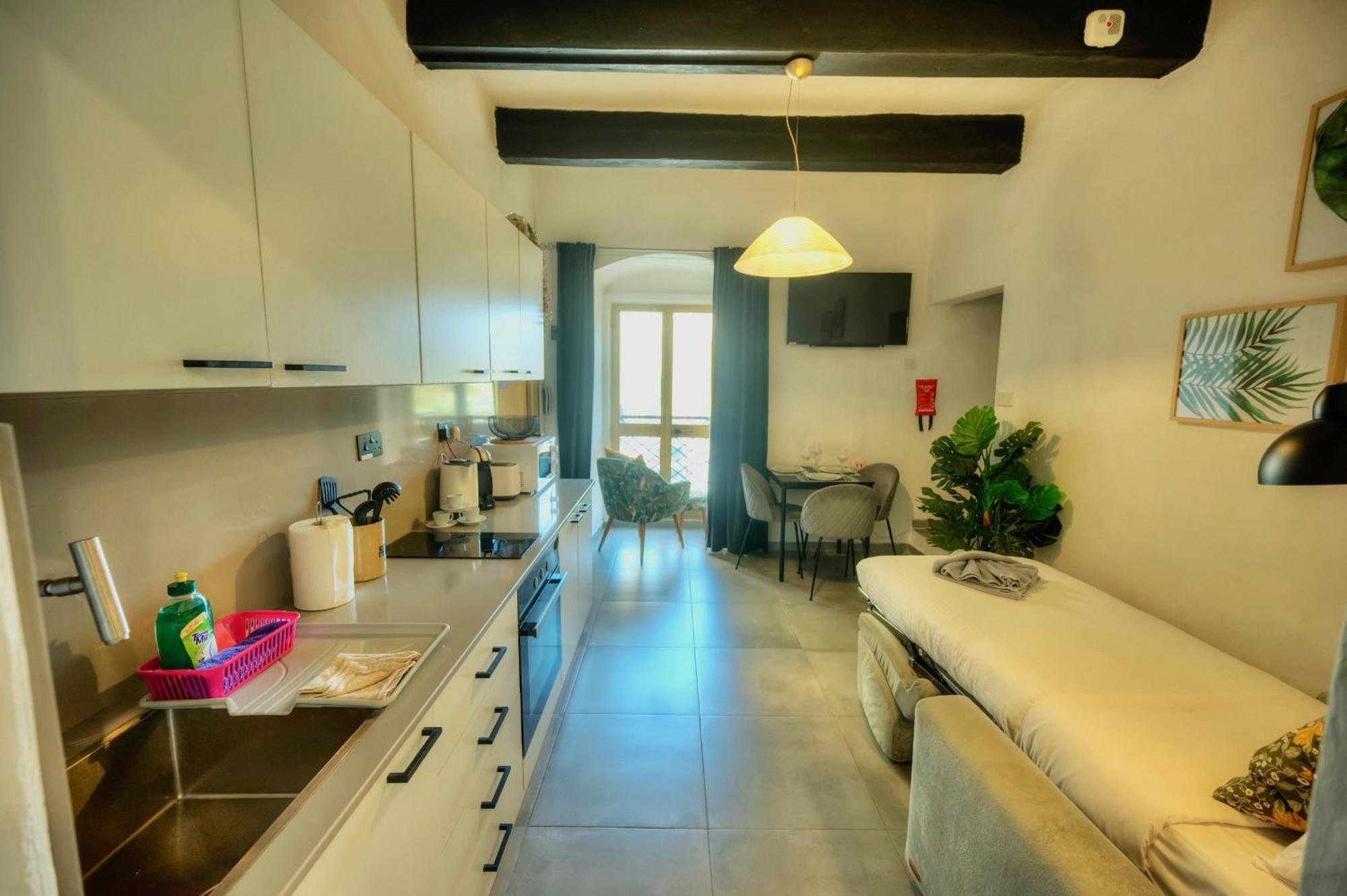 Cozy Flat. Swim Beach 2 Minutes Walk. The Old Valletta Mcri1-1 ภายนอก รูปภาพ